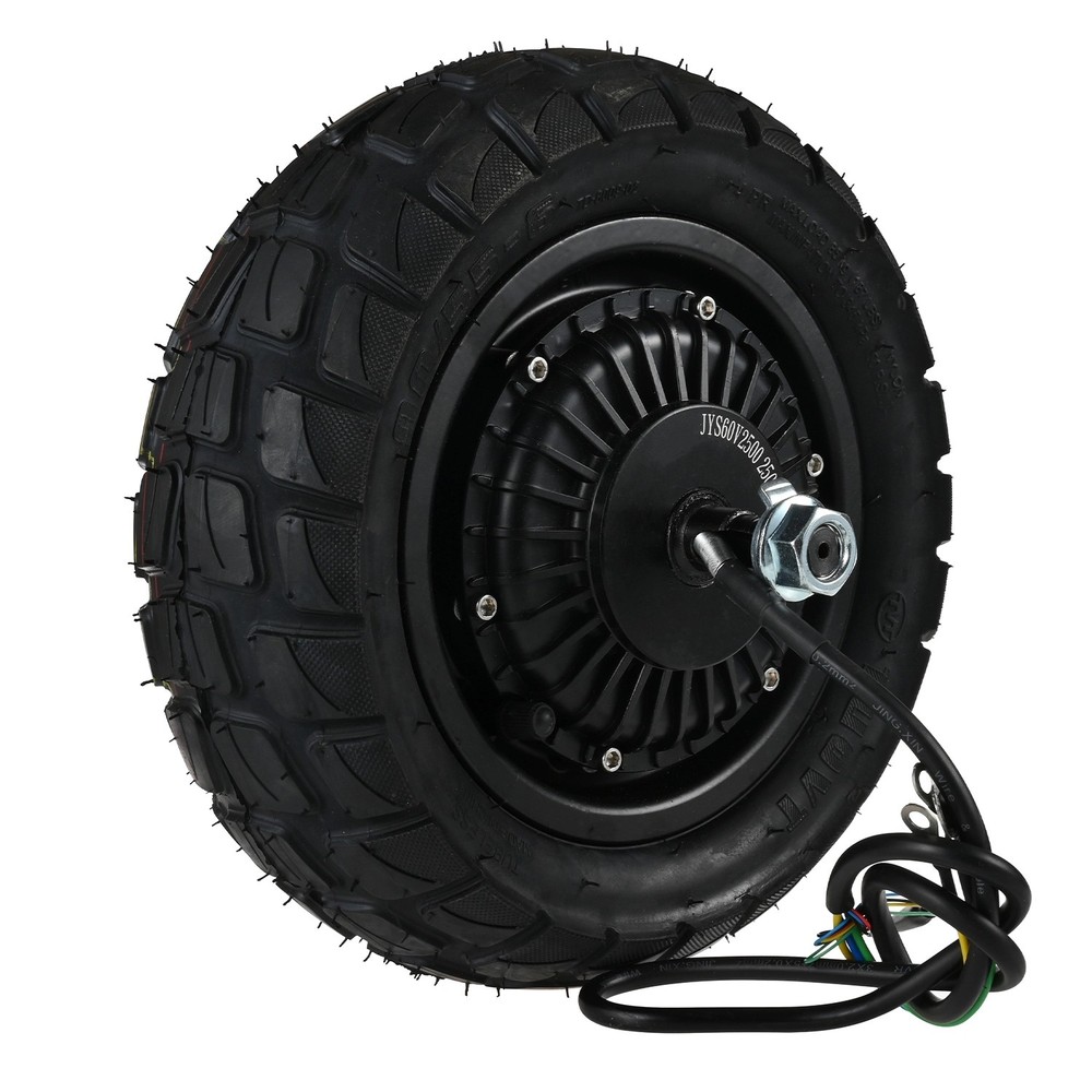 US Stock 10.5″ Fat Tire + Rear Motor for RD2 Electric Scooter Accessory Part