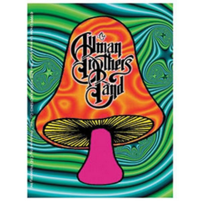 Allman Brothers Band – Sticker – Shroom Logo [4 x 3 inches] – Licensed New