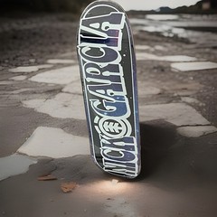 “Out There” Nick Garcia Element Glow In The Dark Skateboard Deck SZ 8.125 New!!!