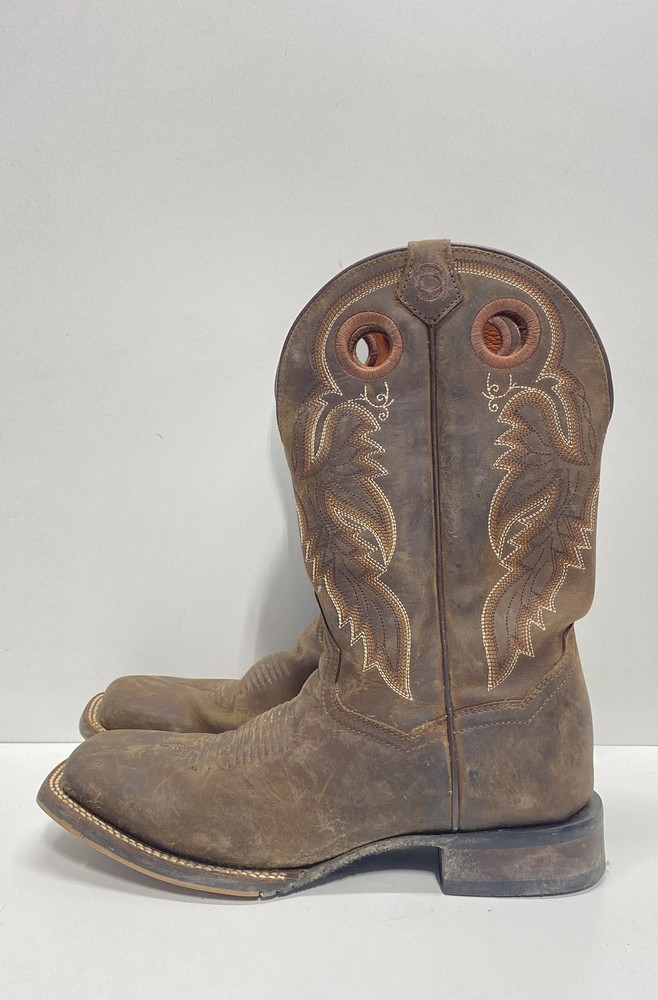 Dan Post Albuquerque Distressed Brown Leather Western Cowboy Boots Size 9