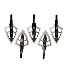 6/12pcs Hunting Broadheads Blade Arrowheads 100gr Crossbow Bow Archery Arrow Tip