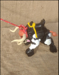 X-SMALL LARIAT LASSO PRACTICE ROPE~ for Table Top «Original Cowboy Toy»