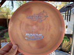 Star Leopard3 (One of a kind) Collector Halo Disc Golf Innova Transitional #1359