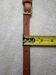 PAIR Of Replacement Breast Collar Tug Straps Western Leather FREE Shipping #2