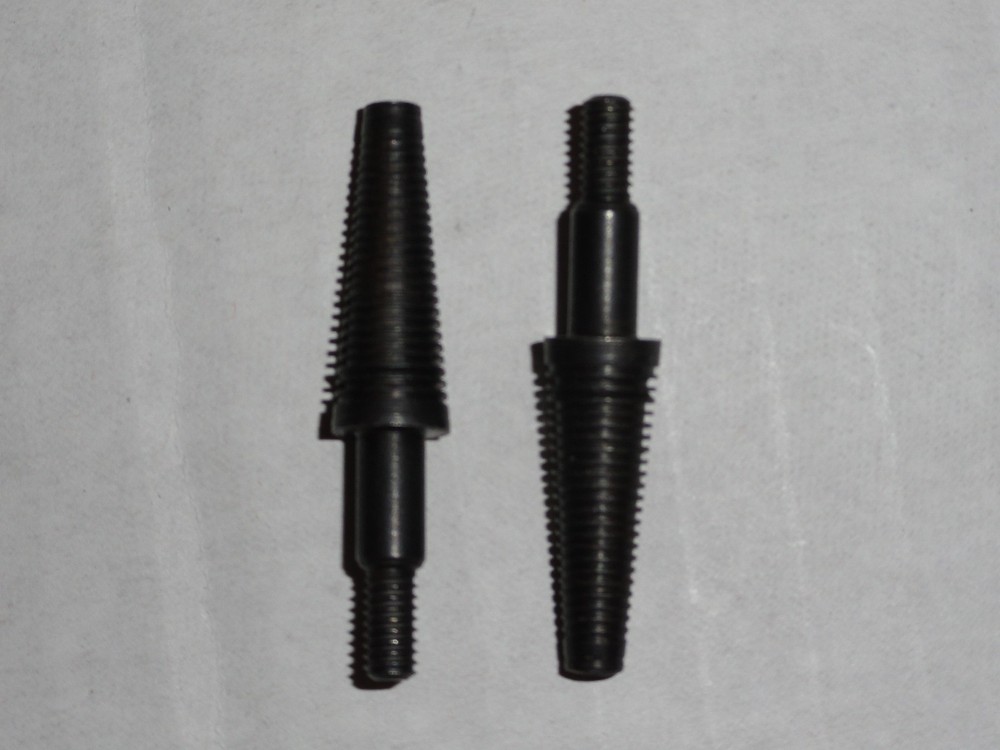 Steel Screw In Broadhead Adapters, Dozen Packs, 11/32″, 75, 100, or 125 grain