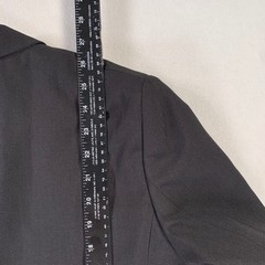 RJ Classics Black Show Coat Hunt Jacket Womens Size 14R Equestrian