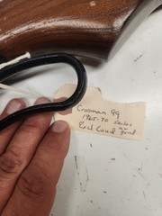 Vintage Crosman Model 99 Lever Action 22 cal. Pellet Gun CO2 Hard To Find Works