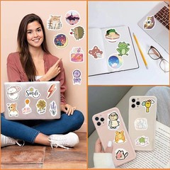 600PCS Random Vinyl Stickers Bulk Pack – Waterproof Stickers for Kids, Teens & A