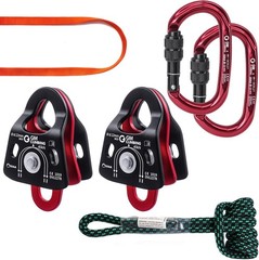 Lightweight Block and Tackle Alternative – Micro Pulley Kit=