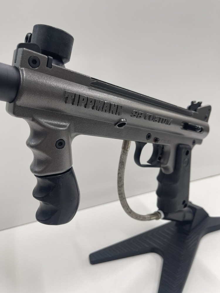 Tippmann 98 Custom, POWDER COATED CAST IRON and rebuilt. Field Ready!