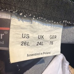 PS of Sweden Nathalie Dressage Full Seat Breeches Schoeller Swiss 26L TALL