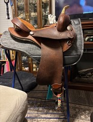 Simco Western Barrel Saddle 14.5” Seat, Good Condition, Ready to Ride!