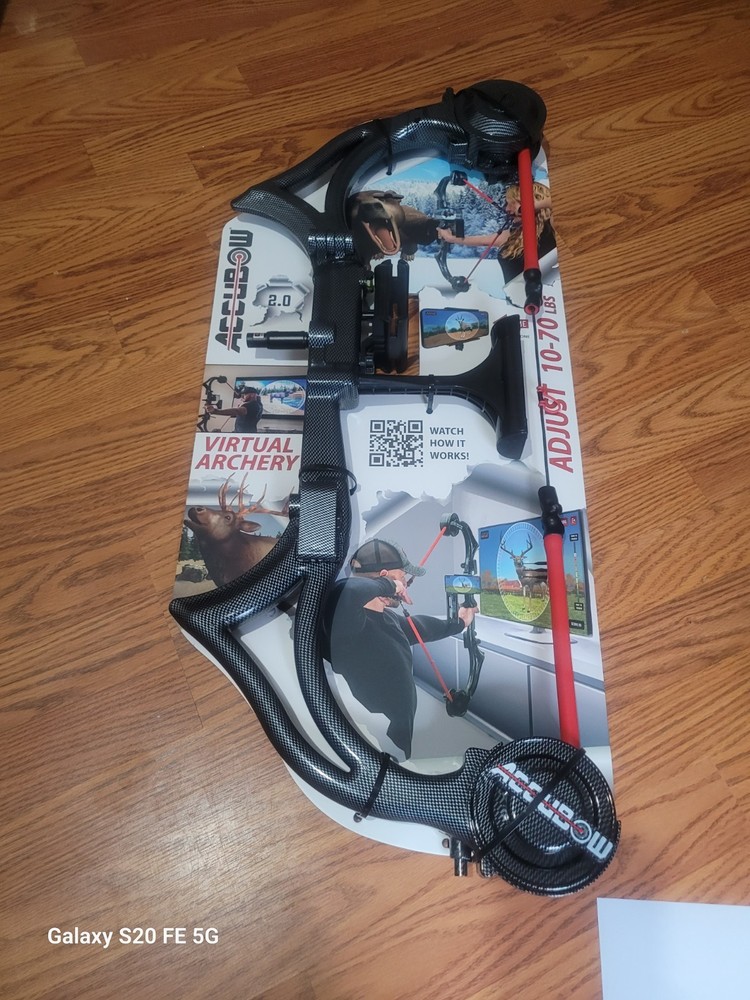 AccuBow 2.0 Adult Virtual Archery Training System Adj. from 10-70#