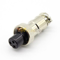 USA FAST Rare 3-pin 9mm ~3/8″ hoverboard charger female connector plug end