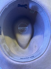 Stetson Mountain View Sz XL Wool Crushable Outdoor Hat Gently Used Tan