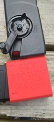 Golden Eagle / 6mmProShop M4 Airsoft GBBR Odin Speedloader Adapter (Red)