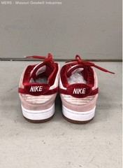 Nike SB Dunk Low StrangeLove Pink Red White Skateboarding Shoes Size 7