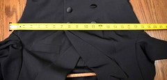 Grand Prix NEW tech washable shadbelly coat jacket black, CAN 12 USA 6, $810