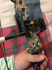 BEAR MAULER COMPOUND HUNTING BOW RIGHT HAND ARCHERY BOW REALTREE APG CAMO