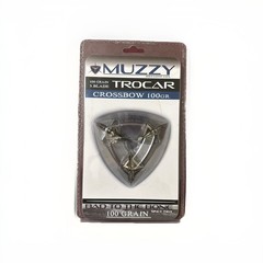 NEW 🏹🎯 1 package 3 BLADE Muzzy Trocar 100 Grain Crossbow Fixed Broadheads 🏹🎯