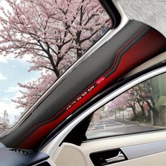 Wear-Resisting Car Stickers,Universal A-Pillar Decals fits Interior Modification
