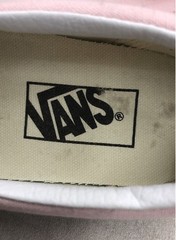 Vans Classic Slip-On Pink Canvas Women’s Sneakers Size 7