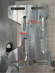 Silver Mounting Plate Adapter Bracket For Honda GX240 GX270 GX390 Predator 420cc