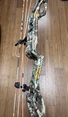 PSE Evoke 31 RH 55-65# 24.5-30” Camo 90% LO Compact & Fast Hunting Bow