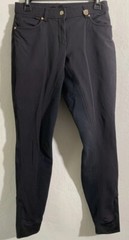 Lauria Garrelli Jump & Dressage Equestrian Riding Pants US 26 Black Full Seat