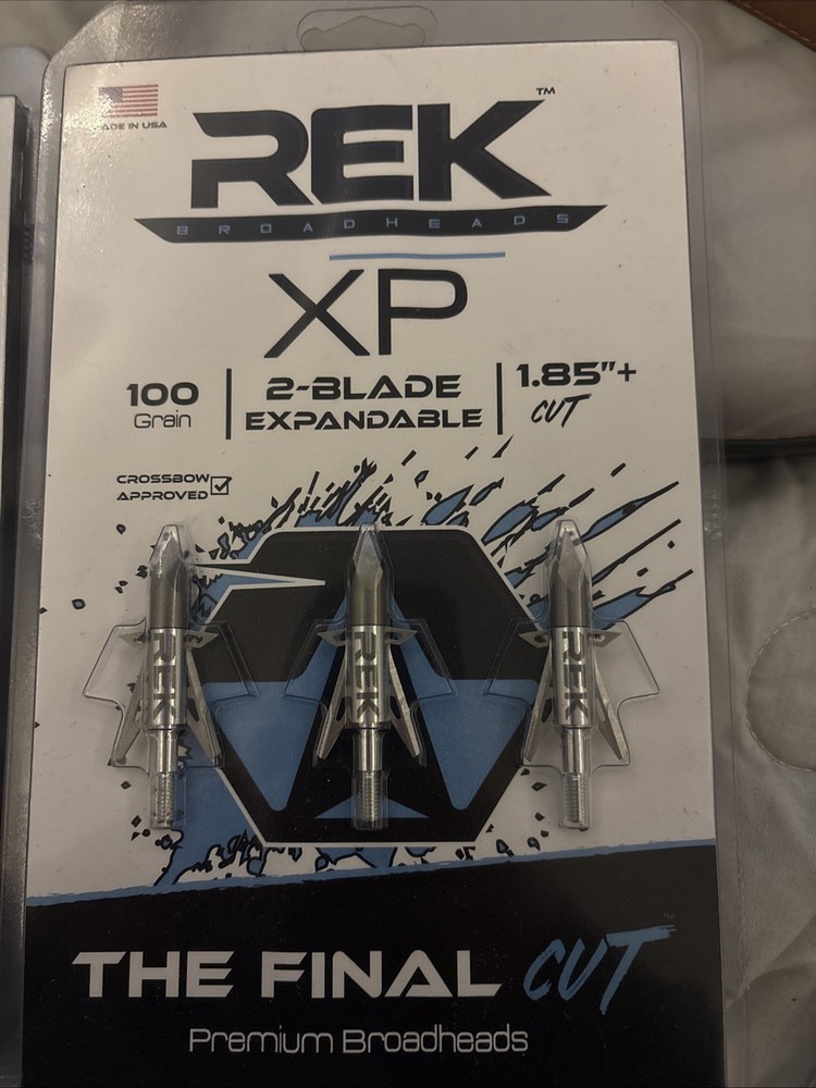 REK 2 Blade Expandable Premium Broadheads