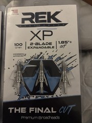 REK 2 Blade Expandable Premium Broadheads