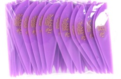 2.5″ Vanes Tonys All New Super Wave Archery Vanes Purple 50PK TNYSWV3343G