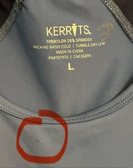 Kerrits Close Contact Bluebird Tank – Size Large (Read Full Description)