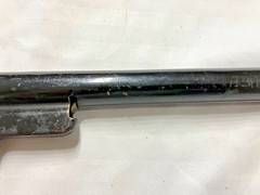 Vintage Antique MARX Wood Metal Pop Cork Gun Rifle Made in Great Britain