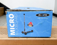 Micro Kickboard Monster 3-Wheel Adult/Teen Scooter Grey Brand New Free Shipping