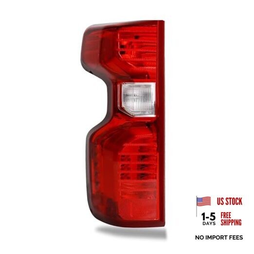 Halogen Tail Light Compatible With 2019-2024 Left Driver Side Halogen Type