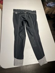 GhoDho Pants Women’s 30 Black Equestrian Knee Grip Riding Breeches Nylon 31×27.5