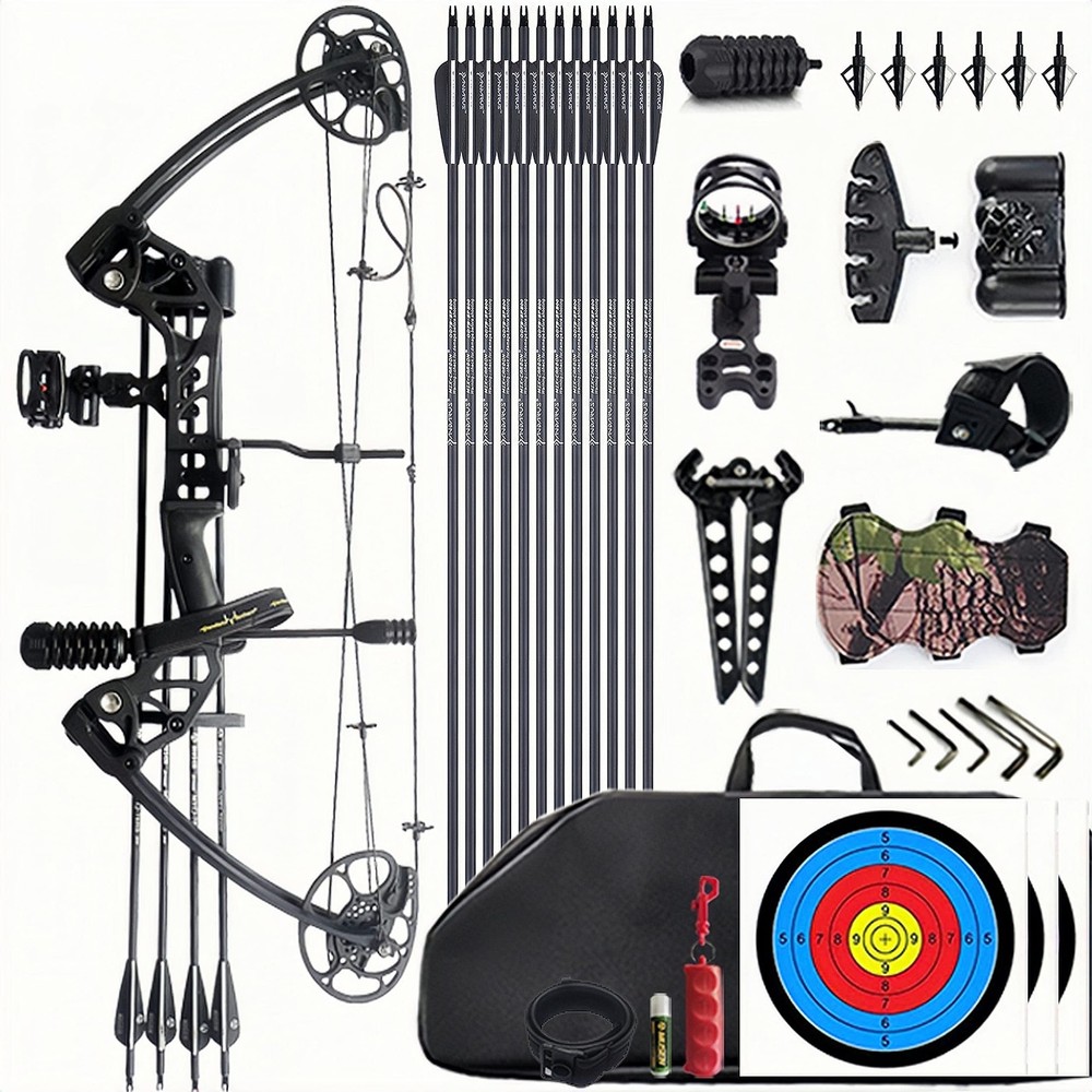 Compound Bow and Archery Sets – Right Hand Archery Compound Bows 0-70 lbs Draw W