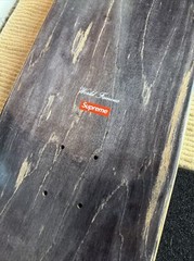 Supreme SS18 Hellraiser Skateboard Deck Black/Multicolor Box Logo Pinhead 8.5 “