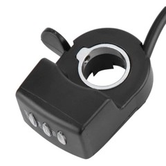 36V 7/8″ E-bike Electric Bike Scooter LED Twist Throttle Thumb Control Assembly
