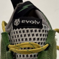 Womens Rock Climbing Shoe Evolv Nikita 10.5 Green/Gray High Frictio