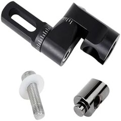 Single Side Adjustable V-Bar Mount Quick Disconnect Bow Rod Stabilizer, Archery