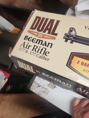 BEEMAN ORIGINAL DUAL BARREL AIRGUN RIFLE MODEL 2016S – NEW IN BOX HARD TO FIND