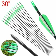 57in Takedown Recurve Bow Right Left Hand Archery Hunting 12Pcs Arrow/Quiver Set