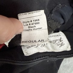 Tailored Sportsman Equestrian Pants Breeches 24 Black Side Zip