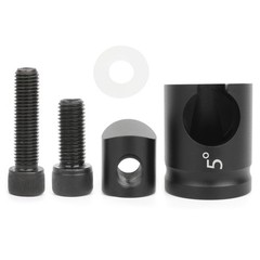 Quick Disconnect Archery Stabilizer 0/5/8/10 Degree Matte Black for Compound/Rec