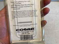 Cobra Clear Shot Scope C-418 Bow Sight