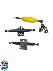 LEEFAI Pro Fingerboard Trucks 29/32/34/36mm G4 -Raw Metal Color-Inverted King