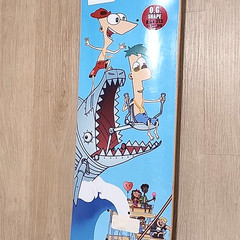 Theotis Beasley Baker Skateboard Deck Step Brothers Phineas Ferb OG Shape 8×31.5
