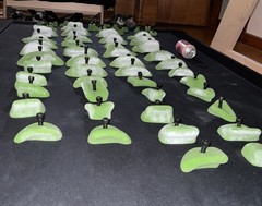 So Ill Climbing Hold Spray Wall Set Bright Green 60 Pieces Fungus, Smooth, Pipes